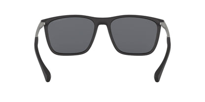 Emporio Armani Men's EA4150 5063/87 59mm Rectangular Sunglasses