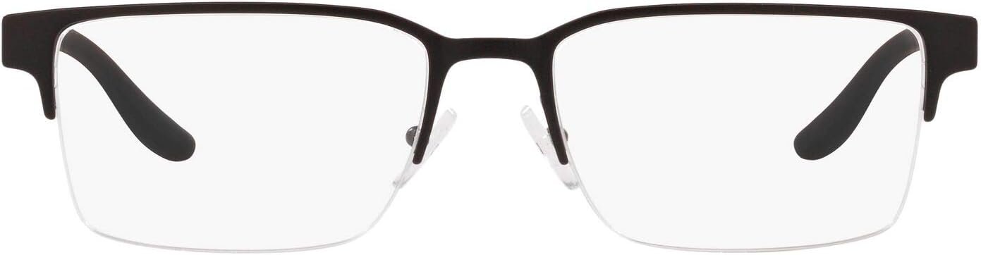 A｜X ARMANI EXCHANGE Men's AX1046 6000 55mm Rectangular Eyewear Frames