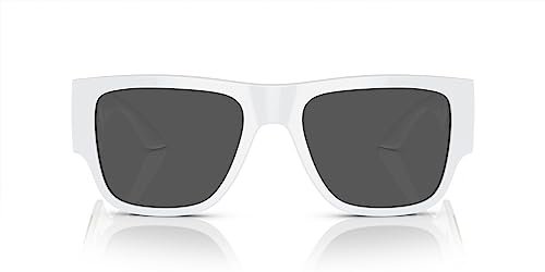 VERSACE VE4403 314/87 57mm White Dark Grey Sunglasses