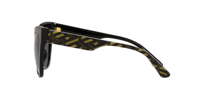 Versace 0VE4417U 535887 56mm Woman Sunglasses Black Frame, Dark Grey Lenses
