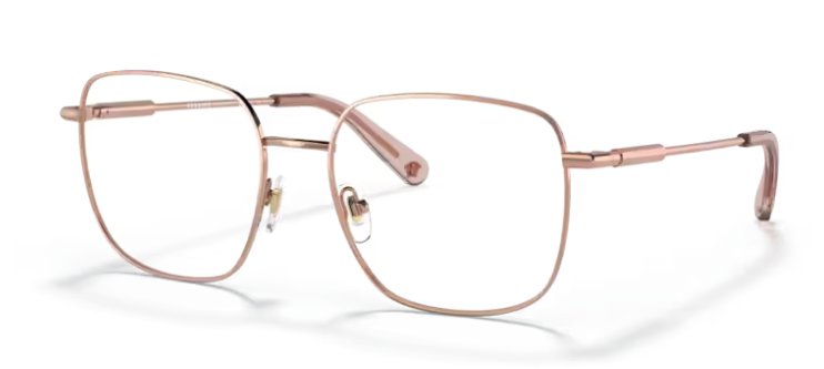 Versace 0VE1281 1412 56mm Rose Gold Eyeglasses