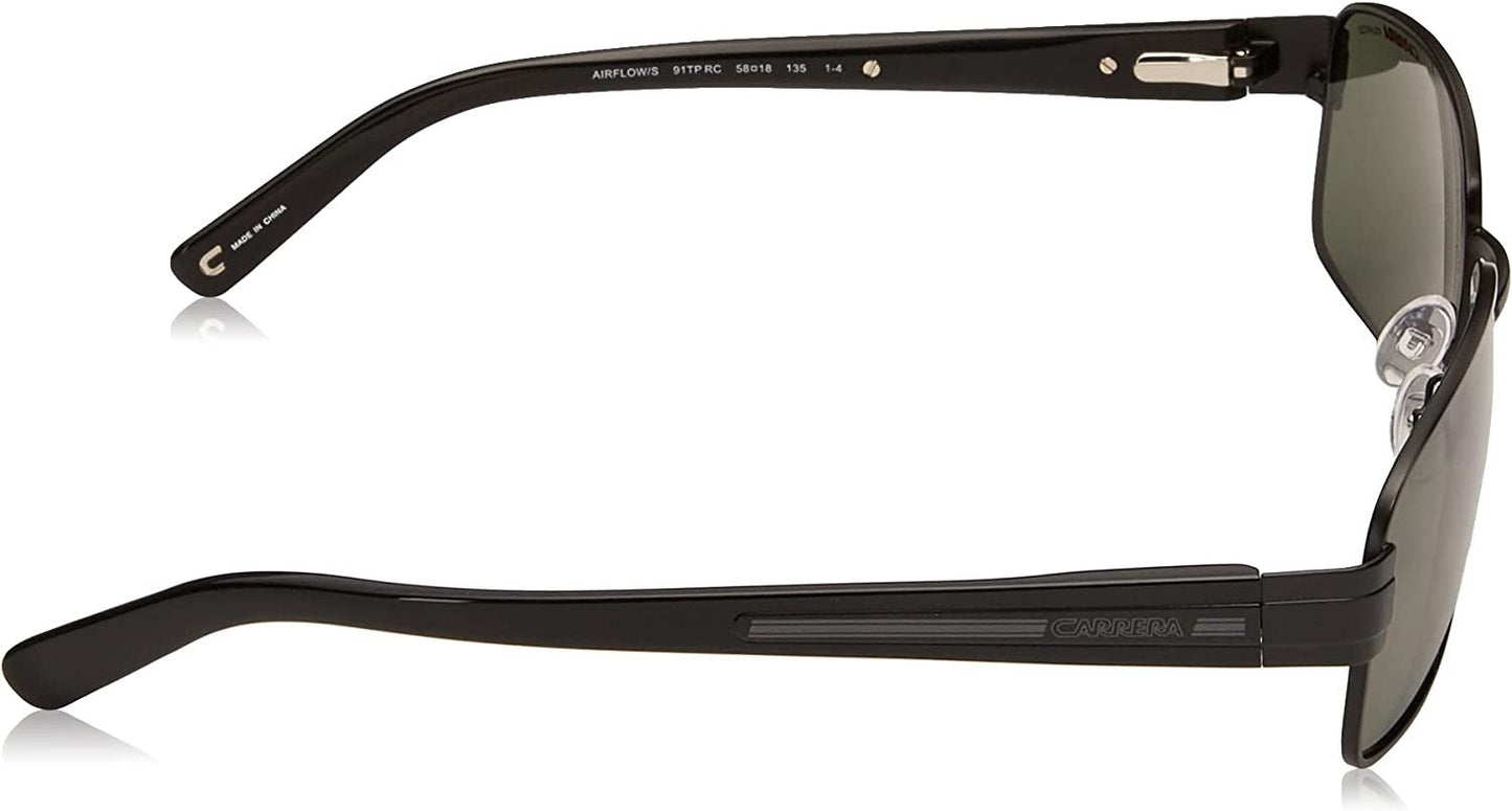 Carrera Airlow/S 91TP 58mm Rectangular Polarized Sunglasses