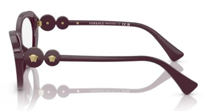 Versace VE3331U 5382 53mm Bordeaux Eyeglasses