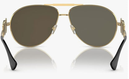 Versace 0VE2249 10027P 65mm Gold Sunglasses