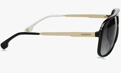 Carrera Pilot 1007/S 0807 62-10-140 Black Sunglasses