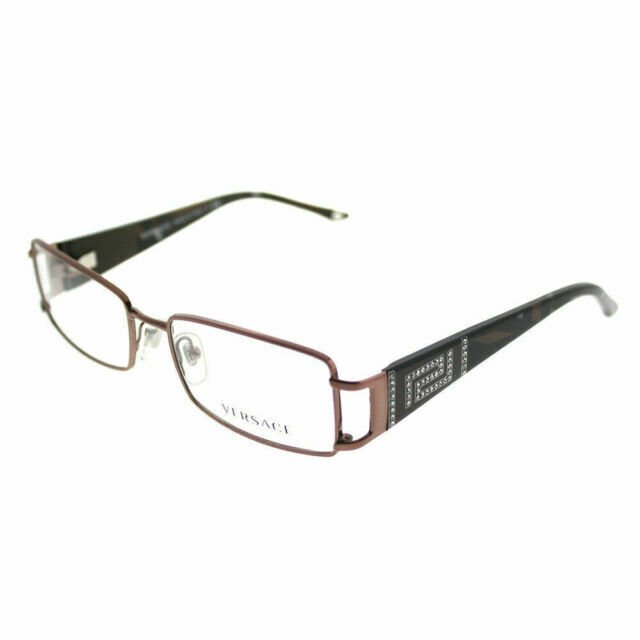 Versace Brown Eyeglasses 0VE1163B 1013 52-16-130