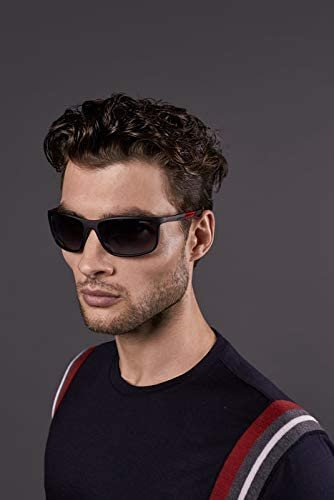 Carrera 4013/S Sunglasses CA4013S-0003-9O-6217 - Matte Black Frame, Dark Gray 716736126784