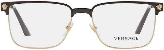 Versace VE 1276 1371 55mm Black/Pale Gold Eyeglasses