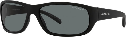 ARNETTE Men's An4290 275881 uka Rectangular Polarized Sunglasses