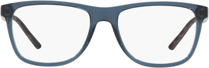 A|X ARMANI EXCHANGE Men's AX3048F 8238 56mm Low Bridge Fit Rectangular Eyeglass Frames