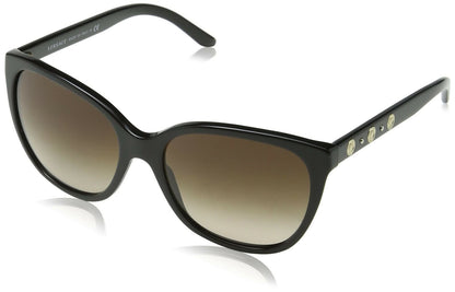 Versace Woman Sunglasses, Black Lenses Acetate Frame, 0VE4281 GB1/13 57mm