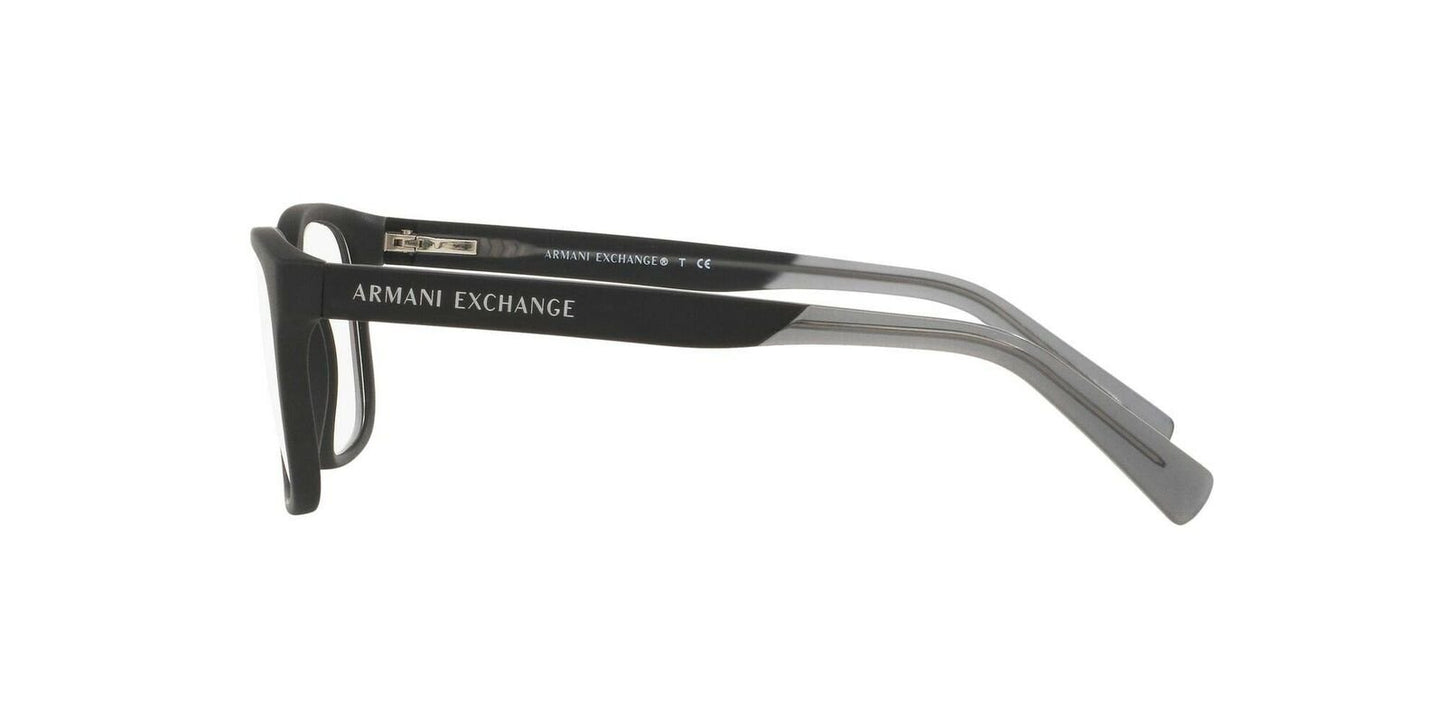 A|X Armani Exchange Men's AX3029 Square Matte Black Eyeglasses