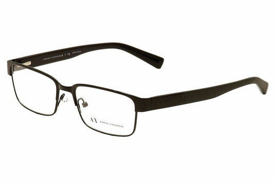 A|X Armani Exchange AX1017 Eyeglass Frames 6000-54 - Black