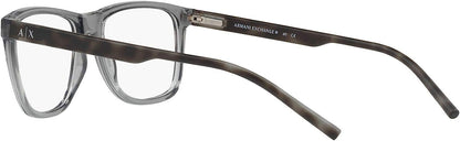 A|X ARMANI EXCHANGE Men's Ax3048f 8239 56mm Rectangular Eyeglasses