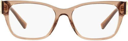 Versace VE3283 5328 54mm Transparent Brown Women's Eyeglasses