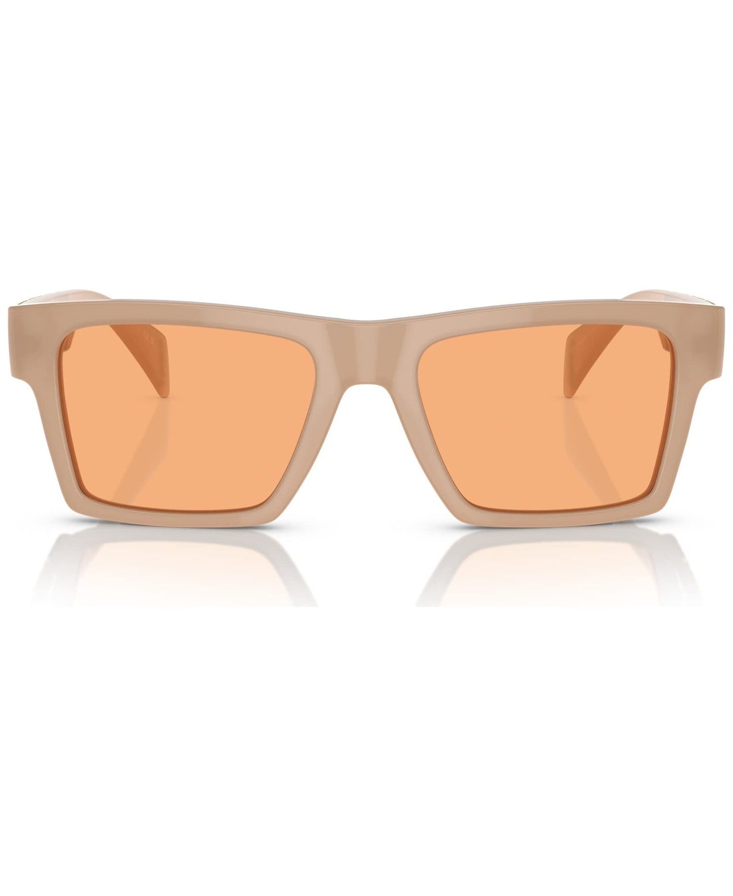 Versace 0VE445 541174 54mm Opal Beige/Dark Orange sunglasses