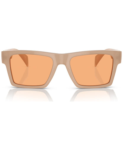 Versace 0VE445 541174 54mm Opal Beige/Dark Orange sunglasses