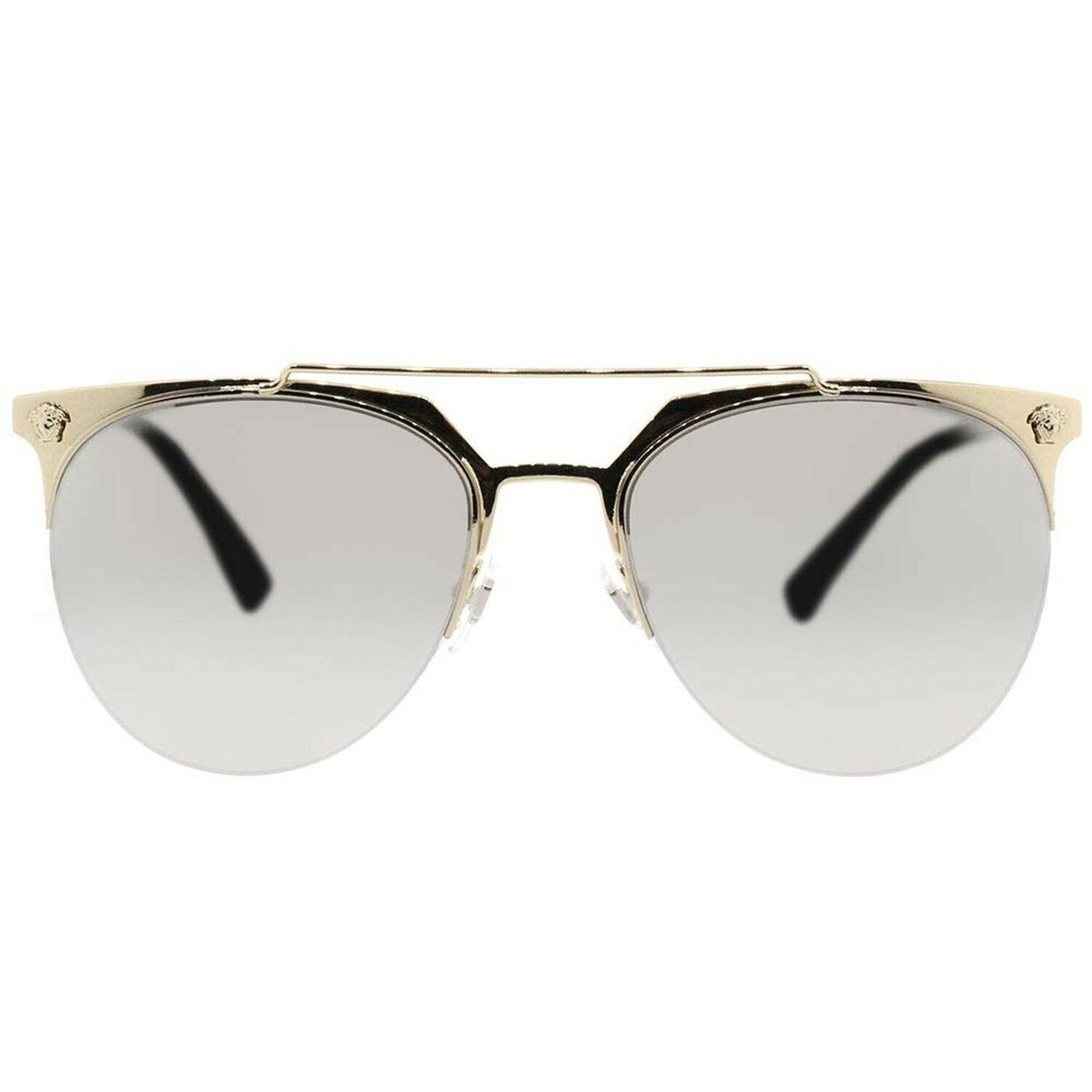 Versace Sunglasses Gold/Silver Metal - Non-Polarized - 57mm