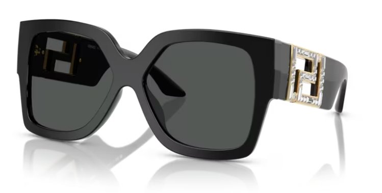 Versace 0VE4402 547887 59mm Black sunglasses with crystals