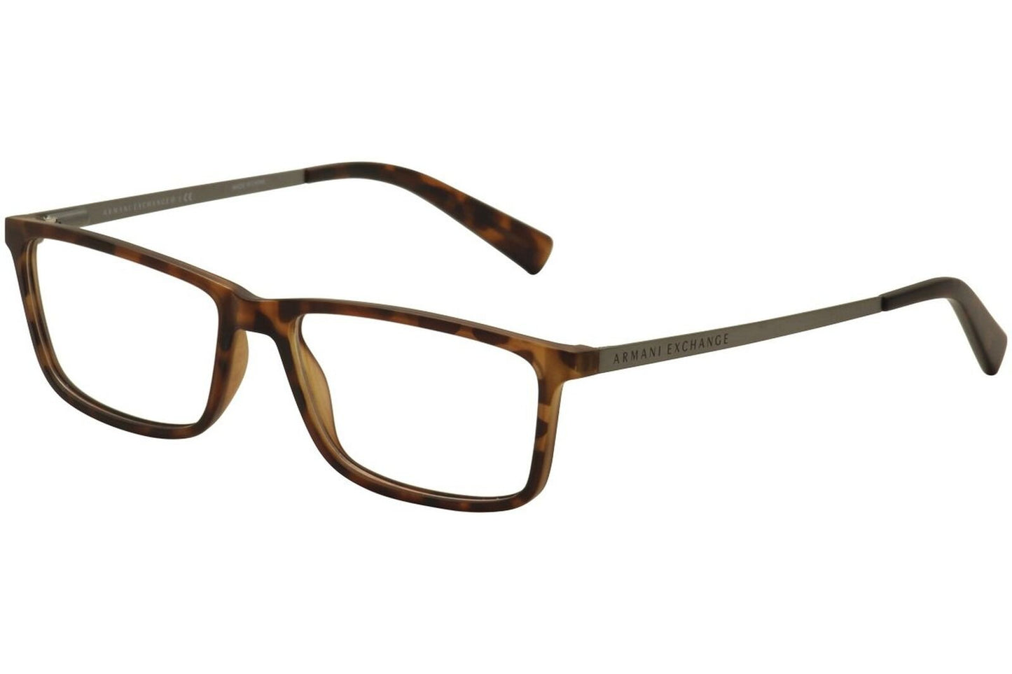 Armani Exchange AX3027 Eyeglass Frames 8029-55 - Matte Tortoise