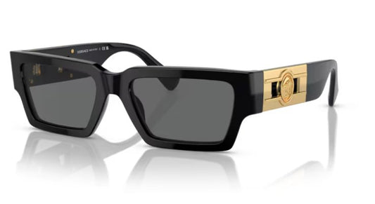 Versace Sunglasses VE4459 GB1/87 54mm Black/Dark Grey Lens