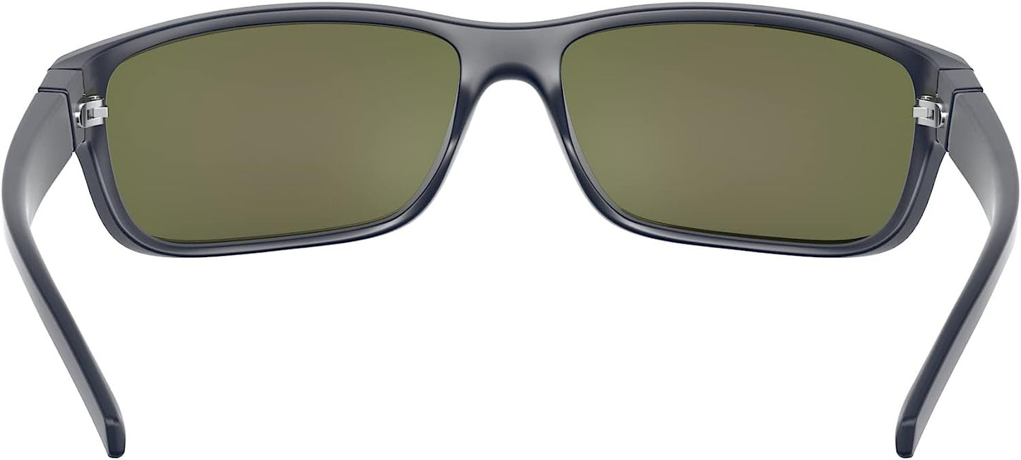 ARNETTE Men's AN4271 258722 63mm Zoro Rectangular Sunglasses
