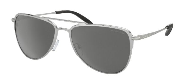 Michael Kors 0MK1049 11536G 59mm Silver Mirror Sunglasses
