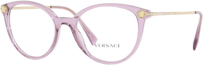 Versace VE3251B - 5279 Eyeglass Frame TRANSPARENT VIOLET w/DEMO LENS 54mm