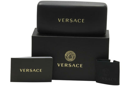 Versace VE2217 Pale Gold/Light Grey Mirror Silver Sunglasses
