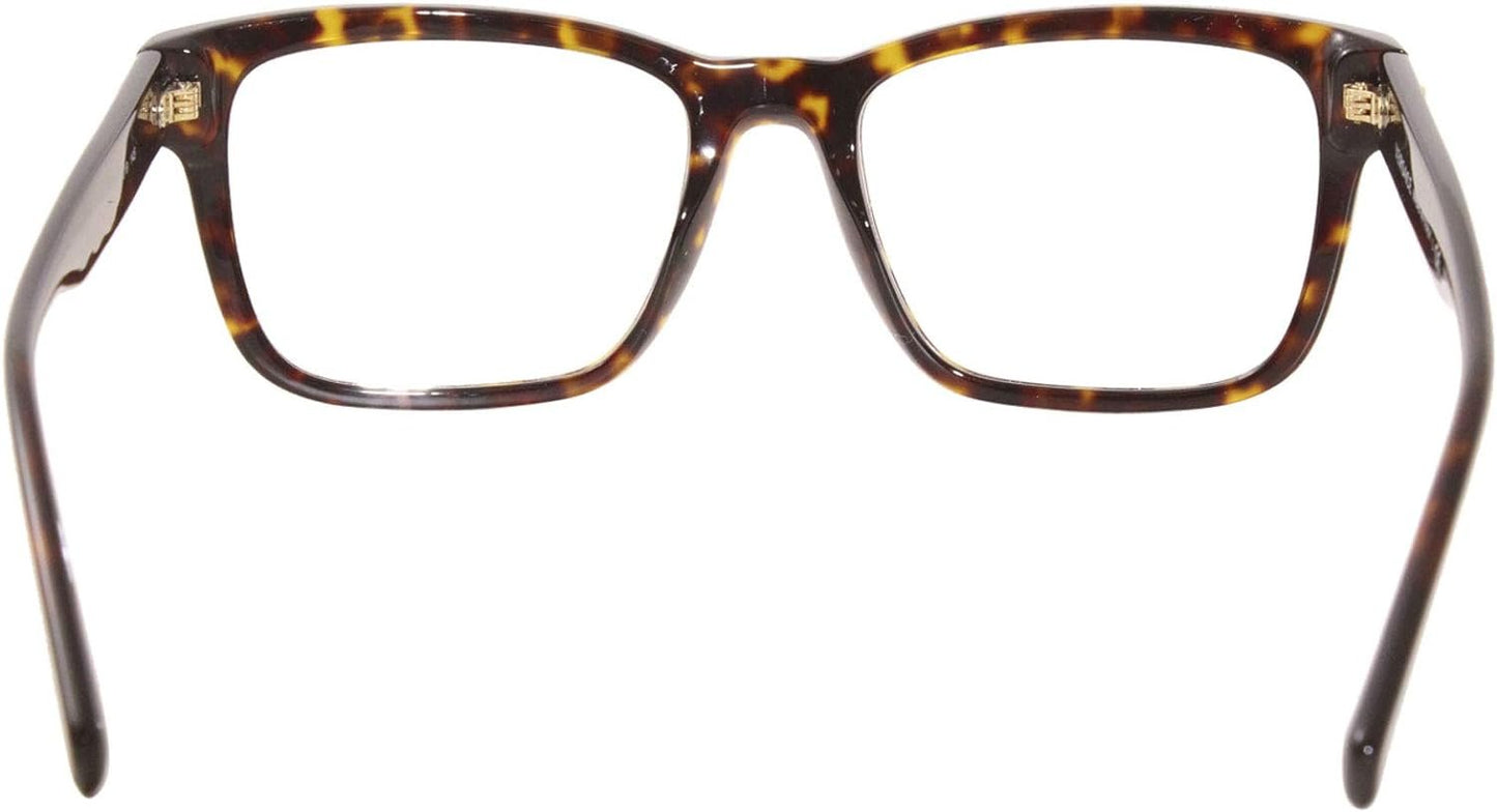 Versace VE3285 108 55mm Eyeglasses Men's Dark Havana Full Rim Optical Frame