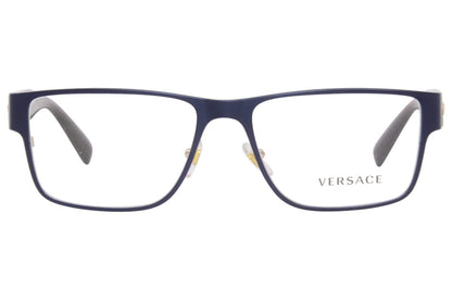 Versace Men's 0VE1274 1468 57mm Blue Eyeglasses