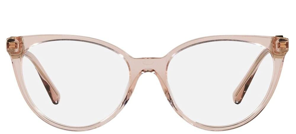 Versace VE3298B 5339 55mm Eyeglass Frame Transparent Pink w/Demo Lens