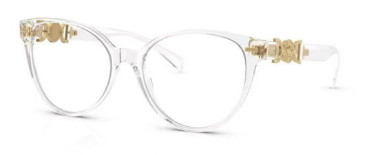 Versace 0VE3334 148 53mm Crystal Eyeglasses