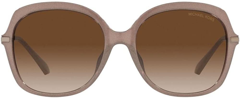 Michael Kors 56 mm MK2149U 390013 Geneva Blush Camel Pearlized/Smoke Sunglasses