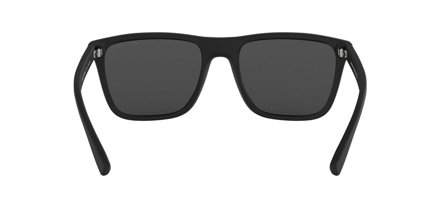 A|X ARMANI EXCHANGE Men's AX4080SF Square Sunglasses, Matte Black