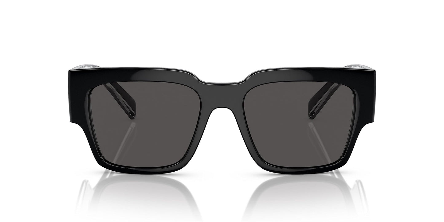 Dolce & Gabbana DG6184 501/87 52mm Sunglasses BLACK w/DARK GREY