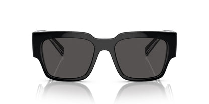 Dolce & Gabbana DG6184 501/87 52mm Sunglasses BLACK w/DARK GREY