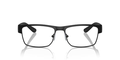 A｜X ARMANI EXCHANGE Men's Ax1065 6000 56mm Rectangular Eyewear Frames