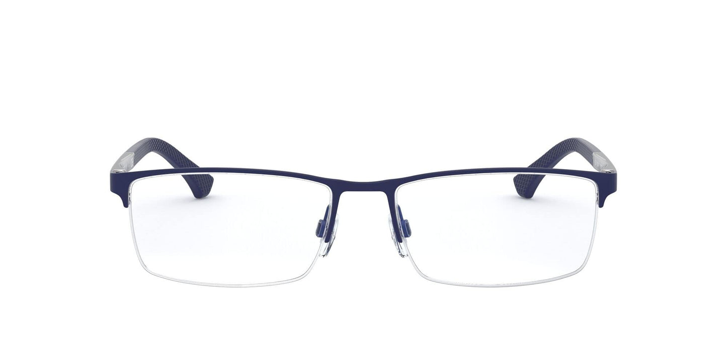 Emporio Armani EA1041 Eyeglass Frames 3131 55mm Blue Rubber