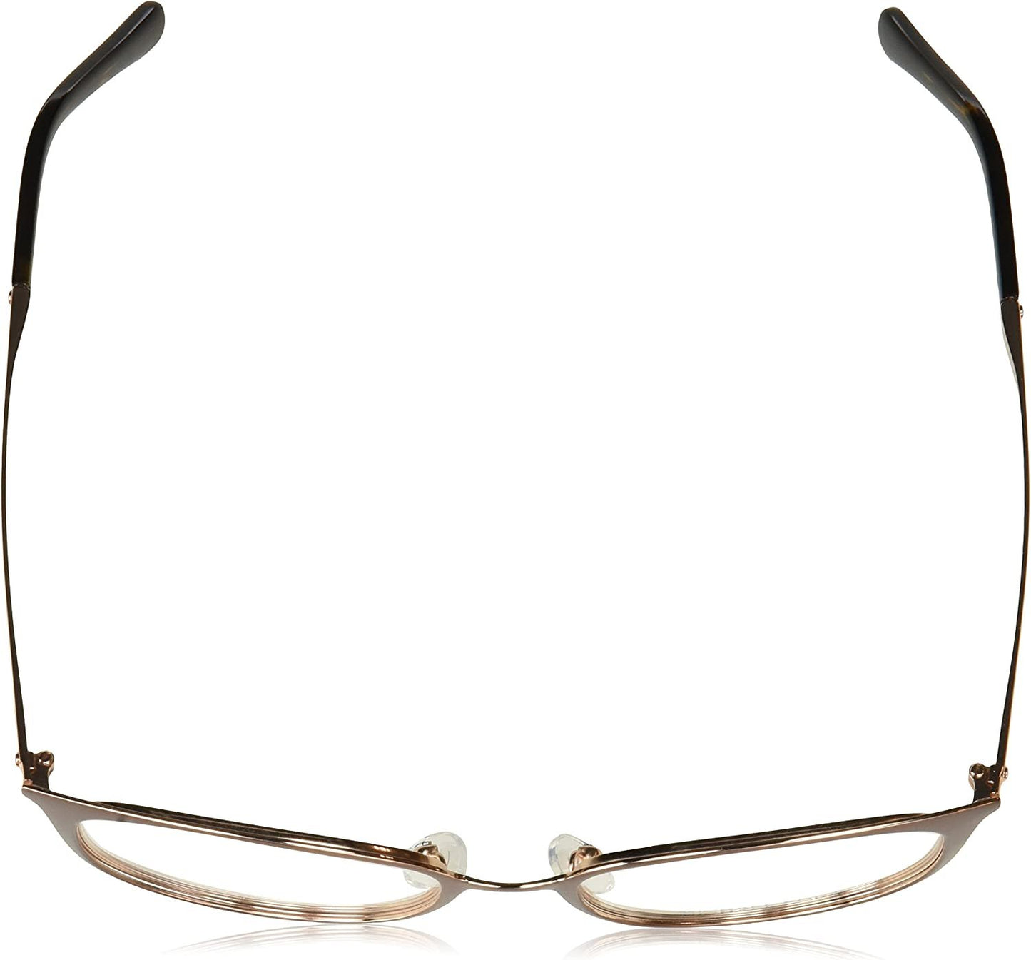 Michael Kors LIL MK3017 Eyeglass Frames 1188-51 - Satin Brown/rose Gold-tone