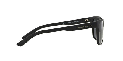AX Armani Exchange Unisex Sunglasses, Black Lenses Injected Frame,0AX4026S 56mm