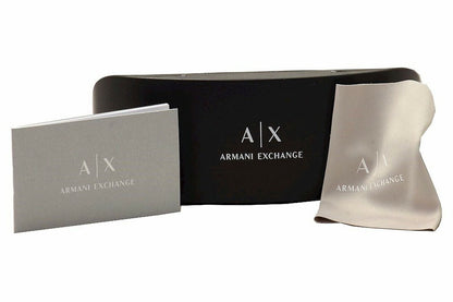 A|X Armani Exchange AX1017 Eyeglass Frames 6000-54 - Black