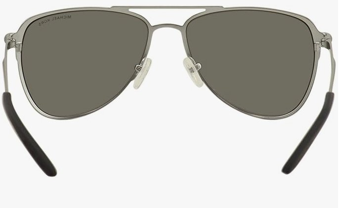 Michael Kors 0MK1049 11536G 59mm Silver Mirror Sunglasses