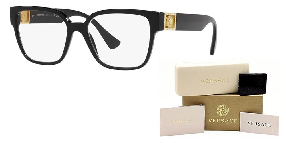 Versace ROCK ICONS VE 3329B GB1 Black 54/17/145 women Eyewear Frame