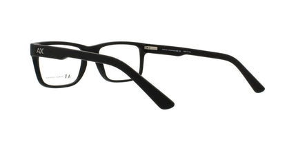 A|X Armani Exchange AX3016 Eyeglass Frames 8078-53 - Matte Black