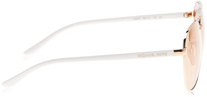 Michael Kors MK5007 1080R1 Rose Gold Hvar Pilot Sunglasses Lens Category 2 Lens