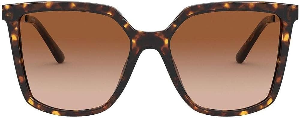 Tory Burch TY7146 Women's Sunglasses Dark Tortoise/Dark Brown Gradient 55mm