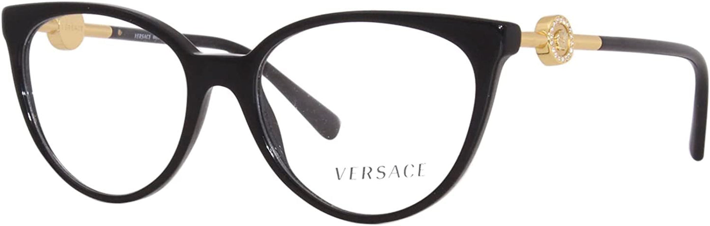 Versace VE3298B GB1 5mm Black Eyeglasses