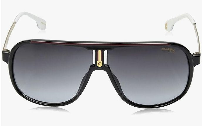 Carrera Pilot 1007/S 0807 62-10-140 Black Sunglasses