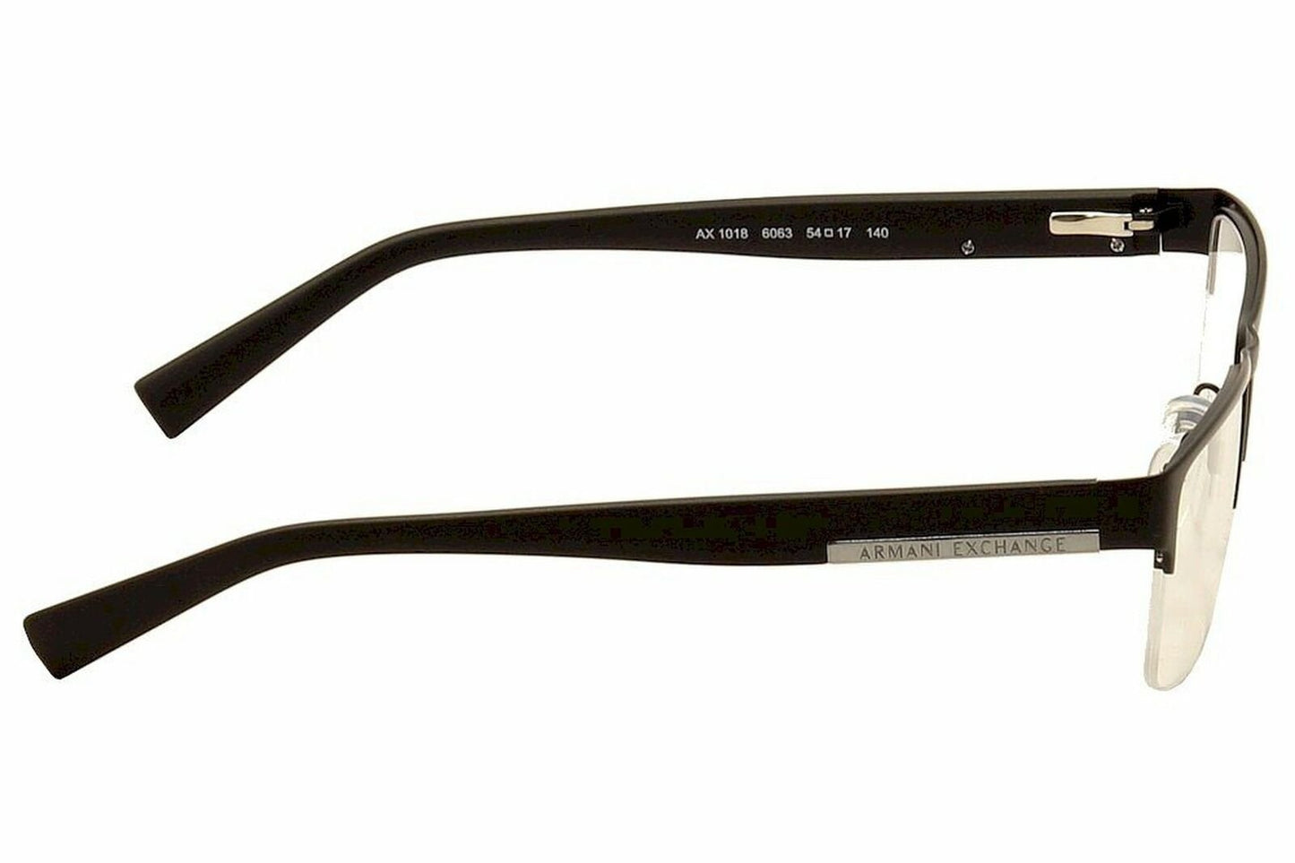 A|X Armani Exchange AX1018 Eyeglass Frames 6063-54 - Matte Black